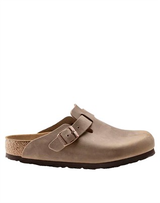 Boston Oiled Leather Sandal - Tabacco Brown